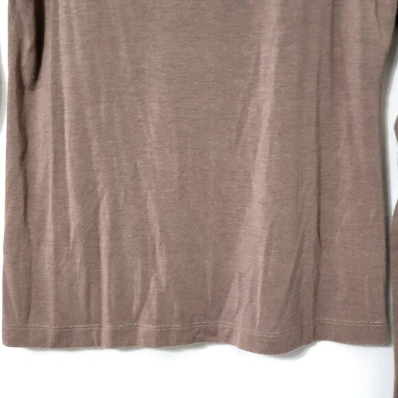 Vivienne Tam Womens Ruched Long Sleeve Cinched Top Size S Y2K Viscose Minimalist - Picture 6 of 11